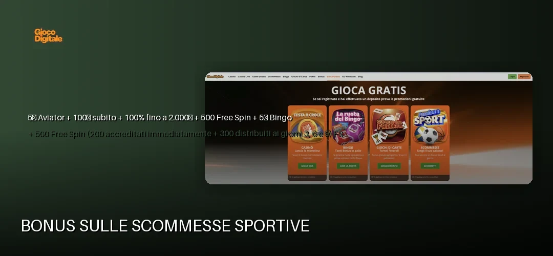 Gioco Digitale promotional banner