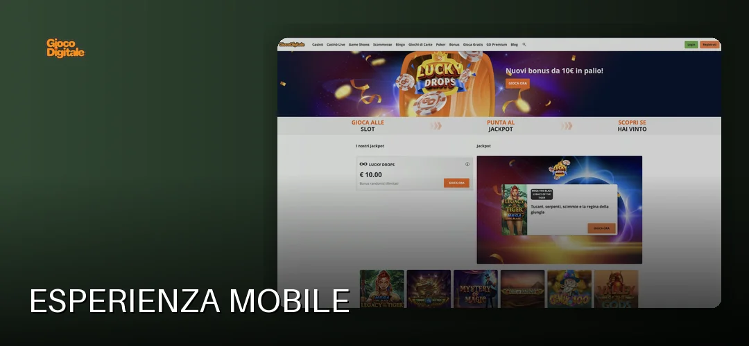 Gioco Digitale promotional banner