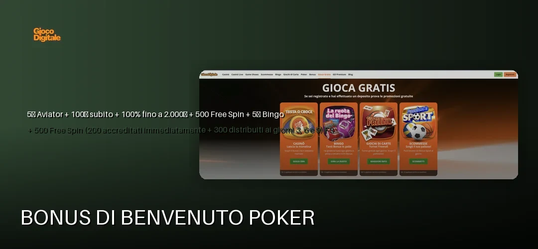 Gioco Digitale promotional banner