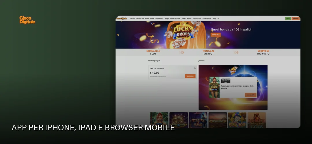 Gioco Digitale promotional banner